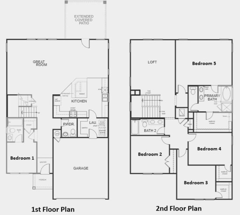 4600 Colmar Dr Directions & Floorplan 1