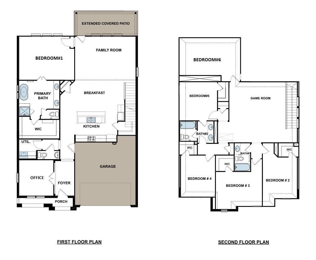 9825 Eloquence Dr Directions & Floorplan 1