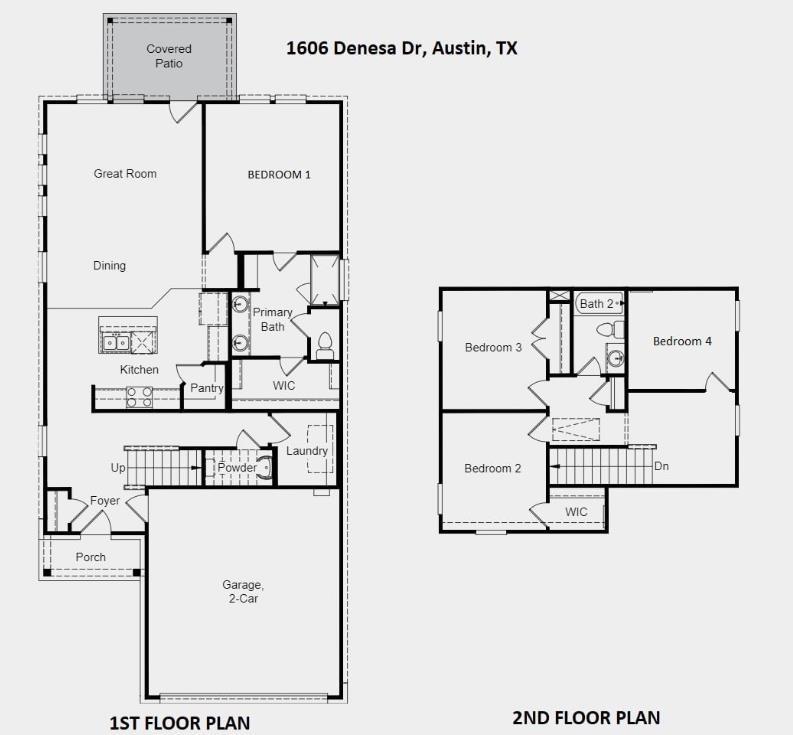1606 Denesa Dr floorplan