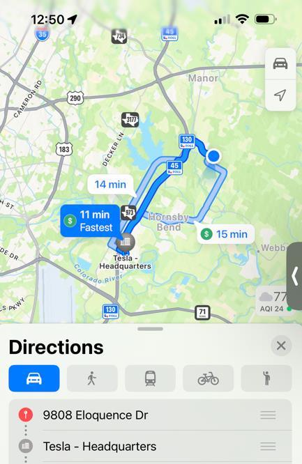 9808 Eloquence Dr Directions & Floorplan 2