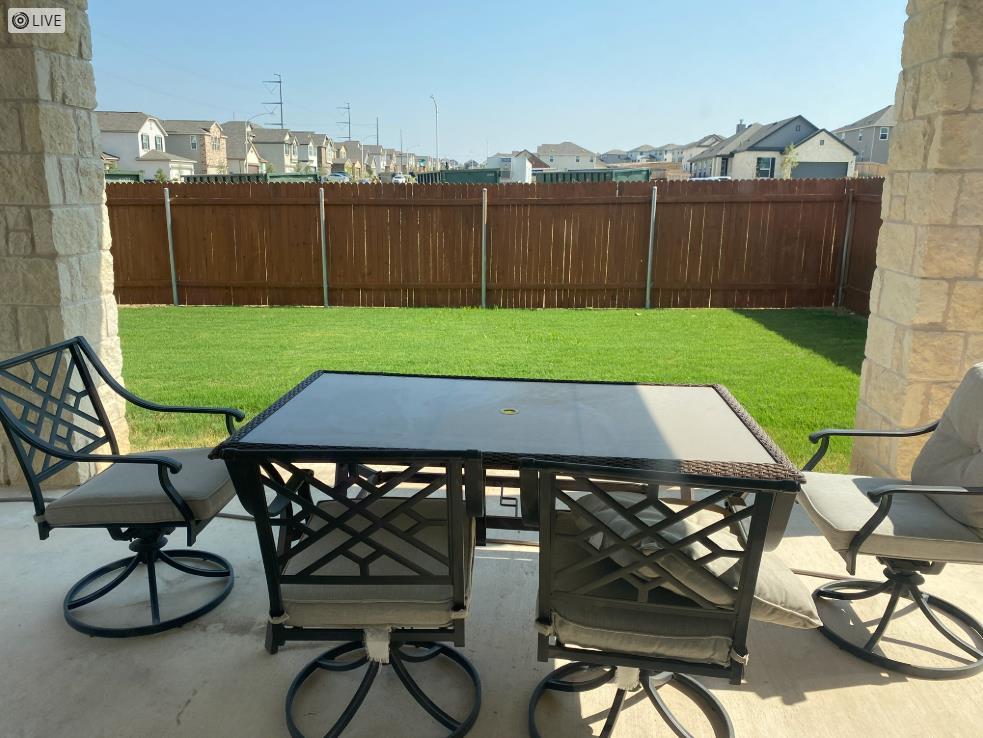 RBR patio and backyard seating